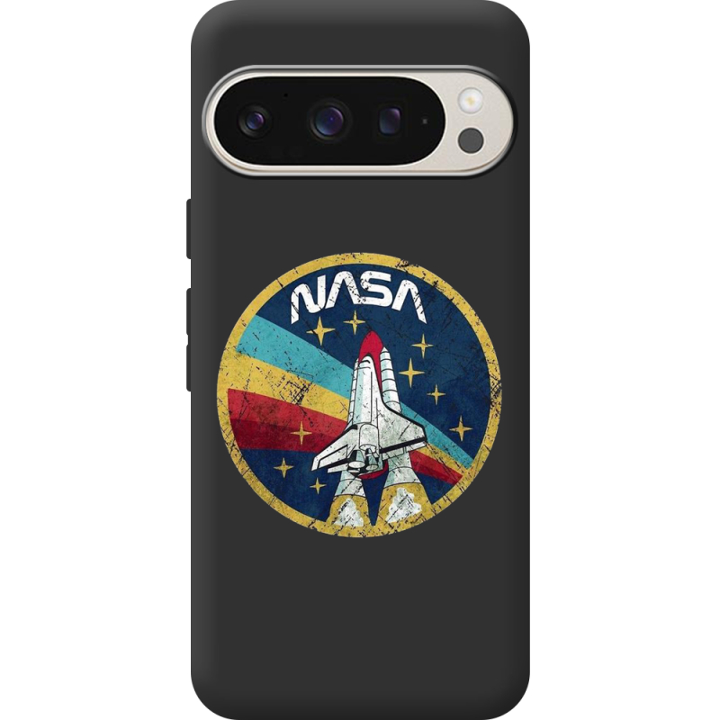 Черный чехол BoxFace Google Pixel 9 Pro NASA