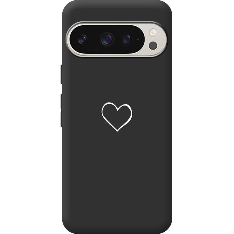 Черный чехол BoxFace Google Pixel 9 Pro My Heart