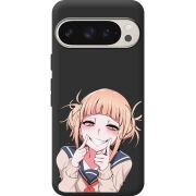 Черный чехол BoxFace Google Pixel 9 Pro Himiko Toga Smile