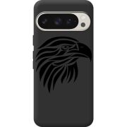 Черный чехол BoxFace Google Pixel 9 Pro Eagle