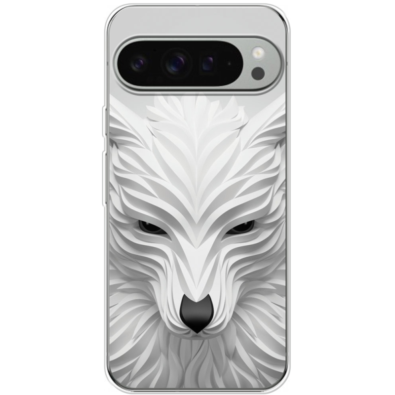 Чехол BoxFace Google Pixel 9 Pro XL White Wolf