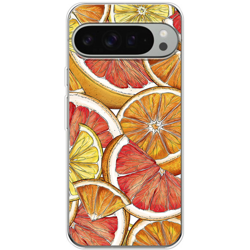 Чехол BoxFace Google Pixel 9 Pro XL Citrus Pattern