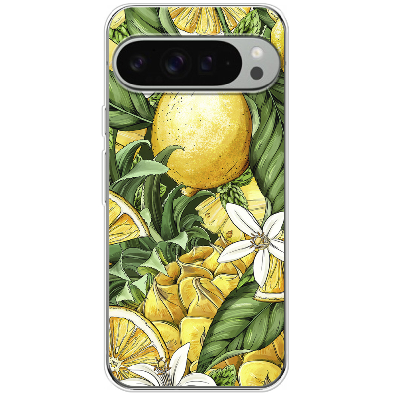 Чехол BoxFace Google Pixel 9 Pro XL Lemon Pattern