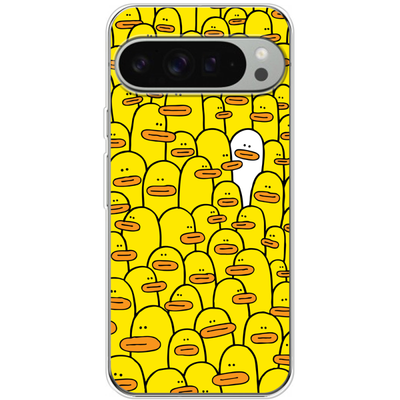 Чехол BoxFace Google Pixel 9 Pro XL Yellow Ducklings