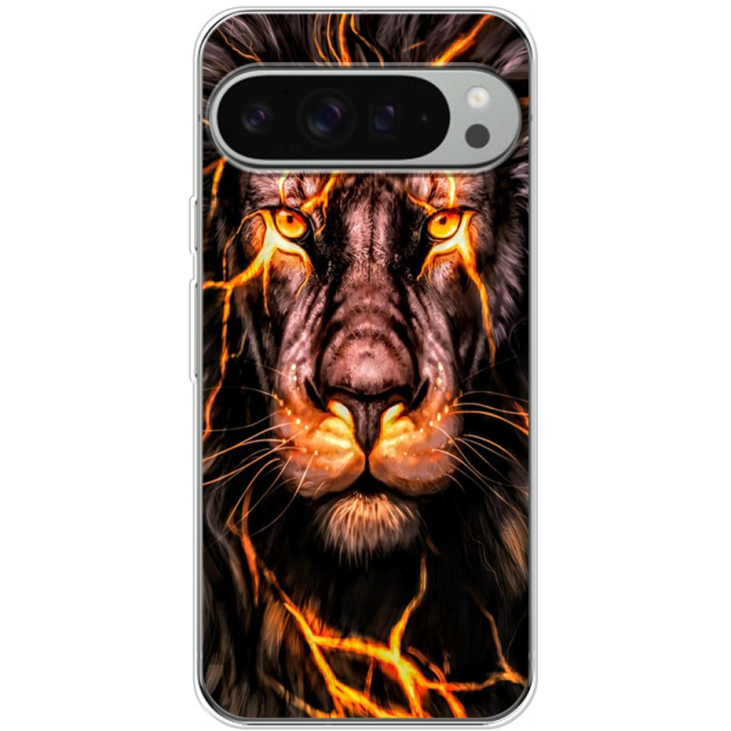 Чехол BoxFace Google Pixel 9 Pro XL Fire Lion