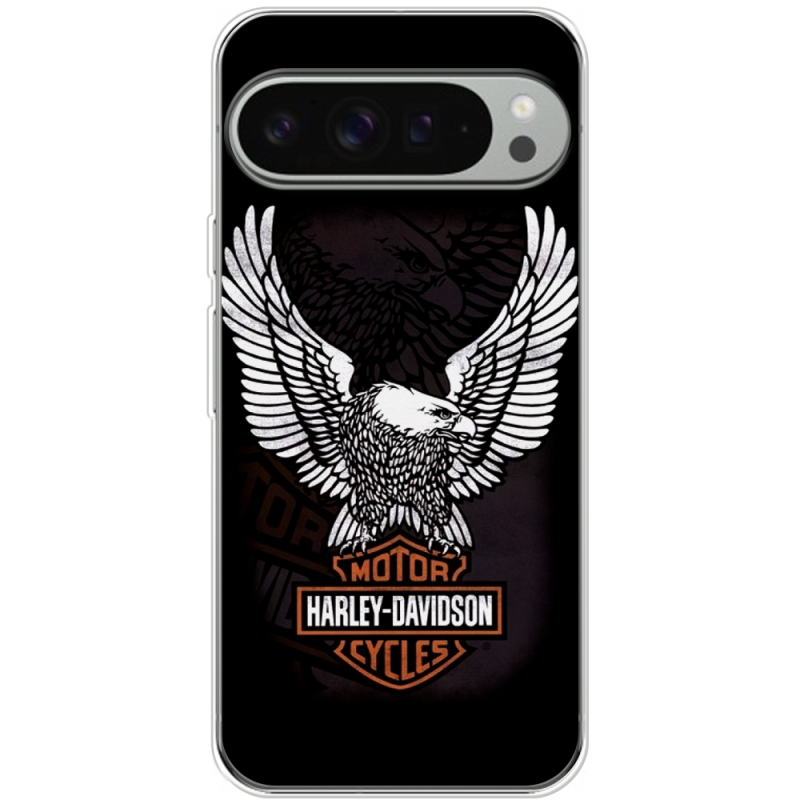 Чехол BoxFace Google Pixel 9 Pro XL Harley Davidson and eagle