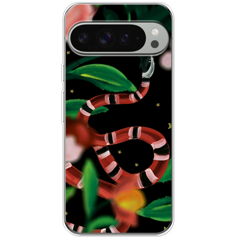 Чехол BoxFace Google Pixel 9 Pro XL Red Snake