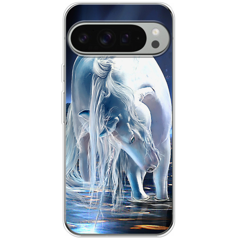 Чехол BoxFace Google Pixel 9 Pro XL White Horse