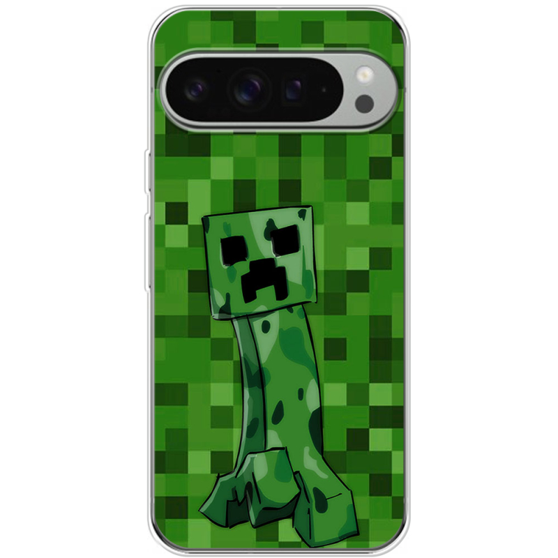 Чехол BoxFace Google Pixel 9 Pro XL Minecraft Creeper