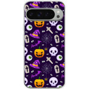 Чехол BoxFace Google Pixel 9 Pro XL Halloween Purple Mood