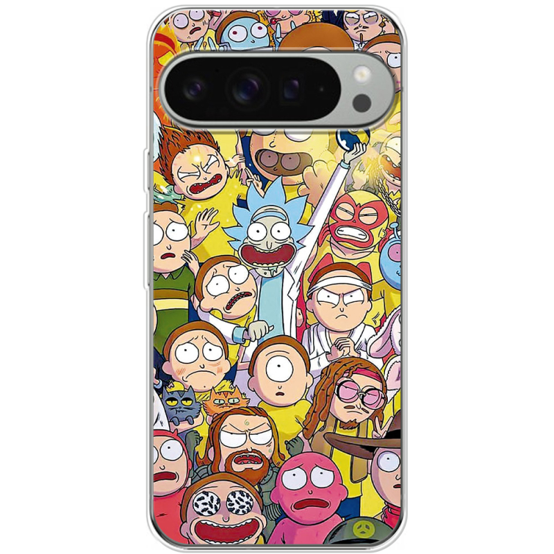 Чехол BoxFace Google Pixel 9 Pro XL Rick and Morty