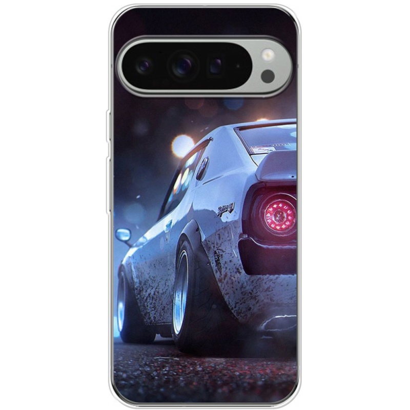 Чехол BoxFace Google Pixel 9 Pro XL Silver Car