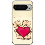 Чехол BoxFace Google Pixel 9 Pro XL Teddy Bear Love