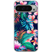 Чехол BoxFace Google Pixel 9 Pro XL flowers in the tropics