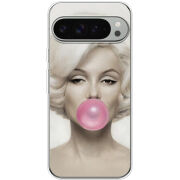 Чехол BoxFace Google Pixel 9 Pro XL Marilyn Monroe Bubble Gum