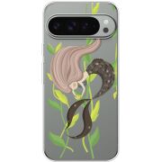 Прозрачный чехол BoxFace Google Pixel 9 Pro XL Cute Mermaid