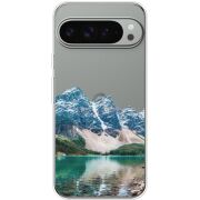 Прозрачный чехол BoxFace Google Pixel 9 Pro XL Blue Mountain