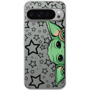 Прозрачный чехол BoxFace Google Pixel 9 Pro XL Baby Yoda