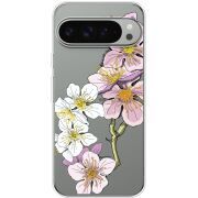 Прозрачный чехол BoxFace Google Pixel 9 Pro XL Cherry Blossom