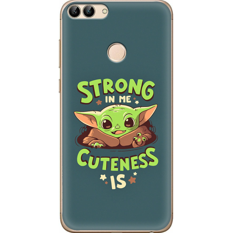 Чехол Uprint Huawei P Smart  Strong in me Cuteness is