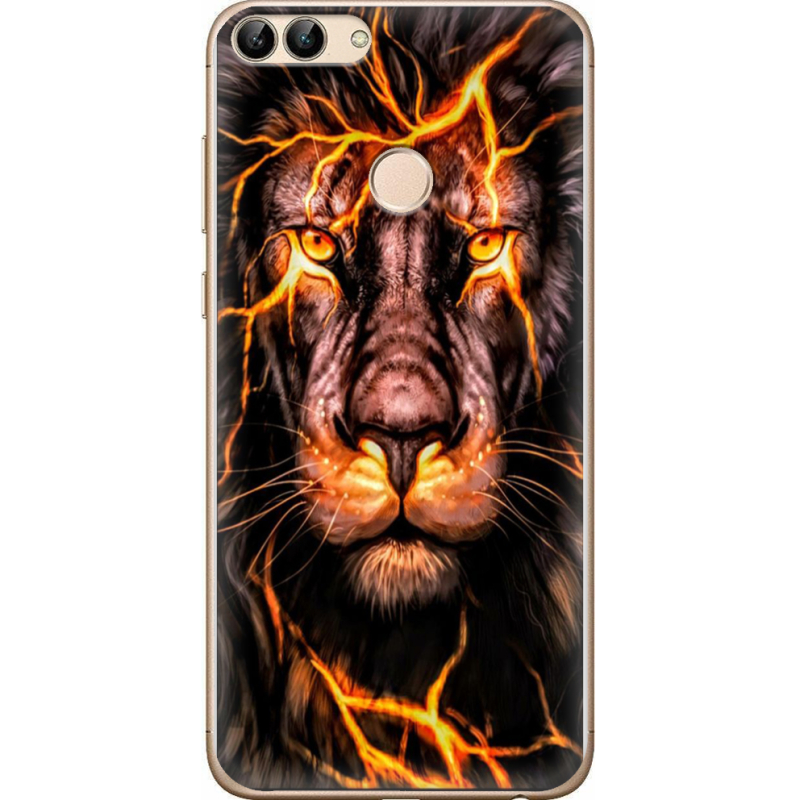 Чехол Uprint Huawei P Smart  Fire Lion