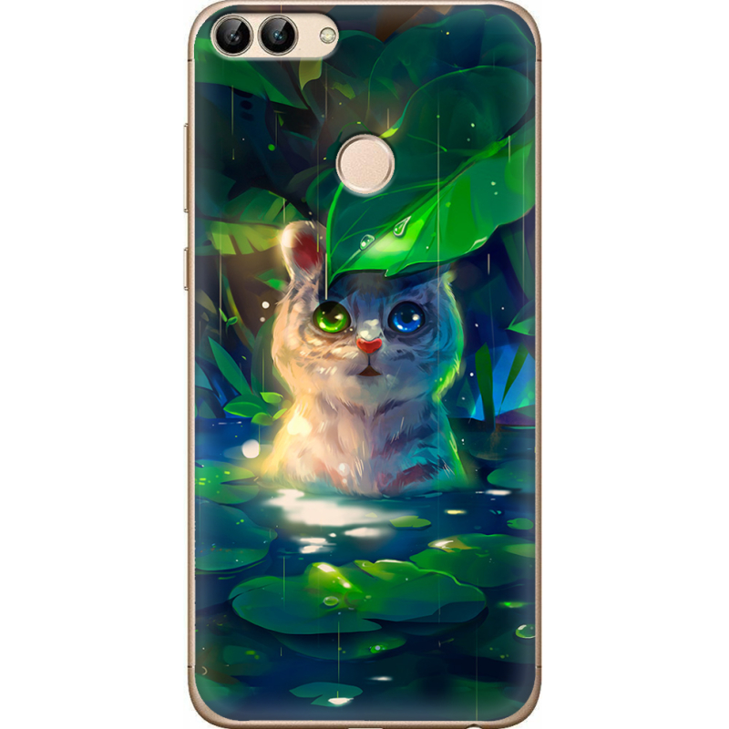 Чехол Uprint Huawei P Smart  White Tiger Cub