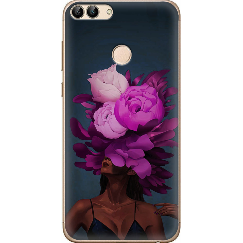 Чехол Uprint Huawei P Smart  Exquisite Purple Flowers