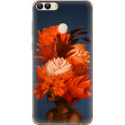 Чехол Uprint Huawei P Smart  Exquisite Orange Flowers