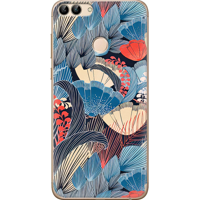 Чехол Uprint Huawei P Smart  Blue Herb