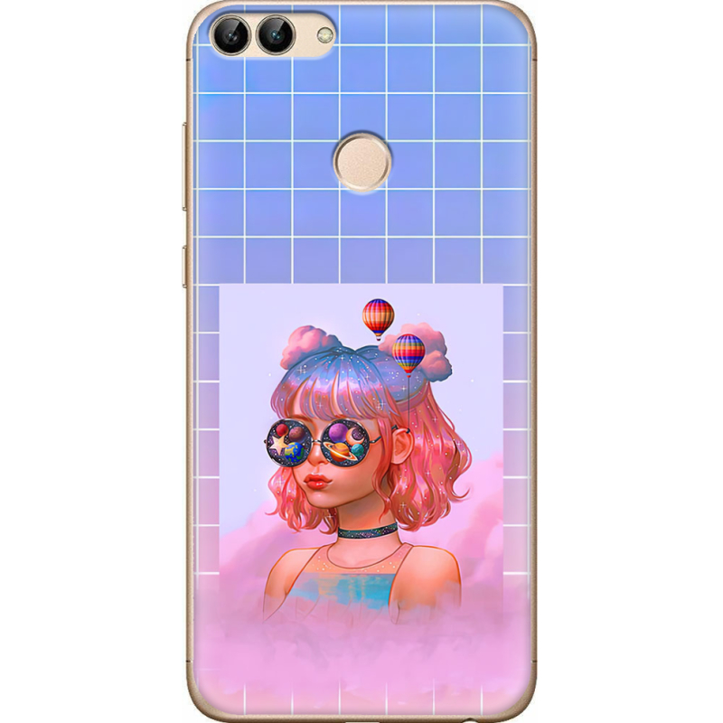 Чехол Uprint Huawei P Smart  Girl in the Clouds