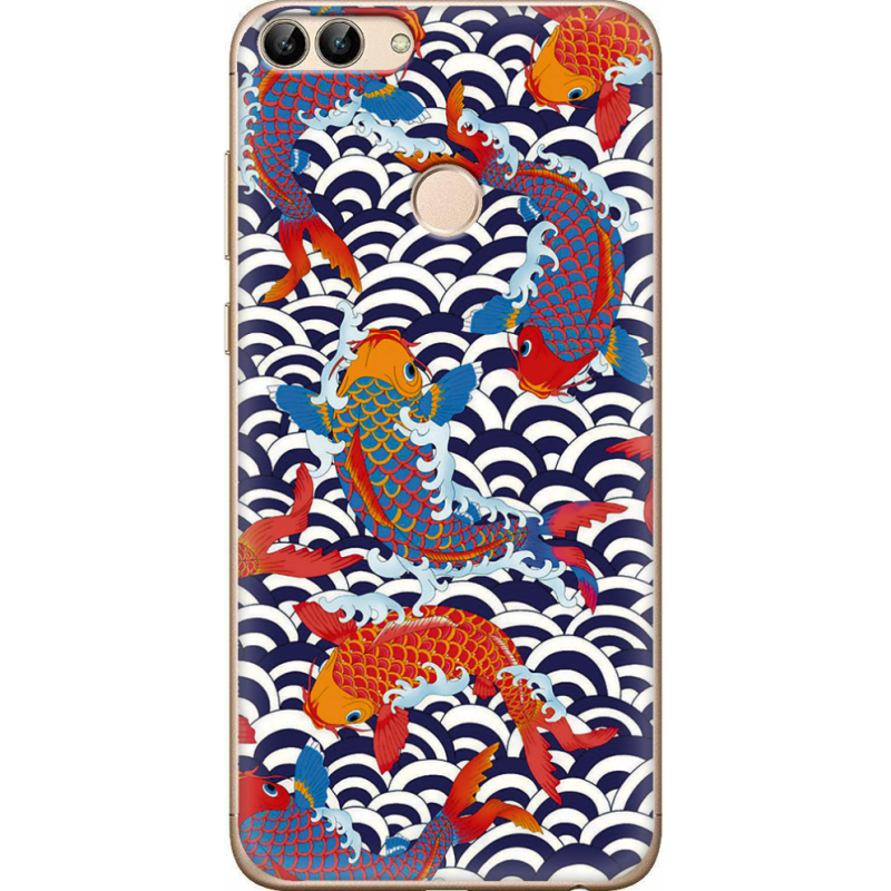 Чехол Uprint Huawei P Smart  Koi Fish