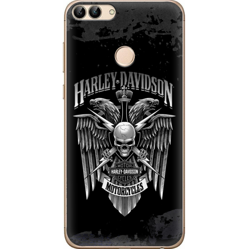 Чехол Uprint Huawei P Smart  Harley Davidson