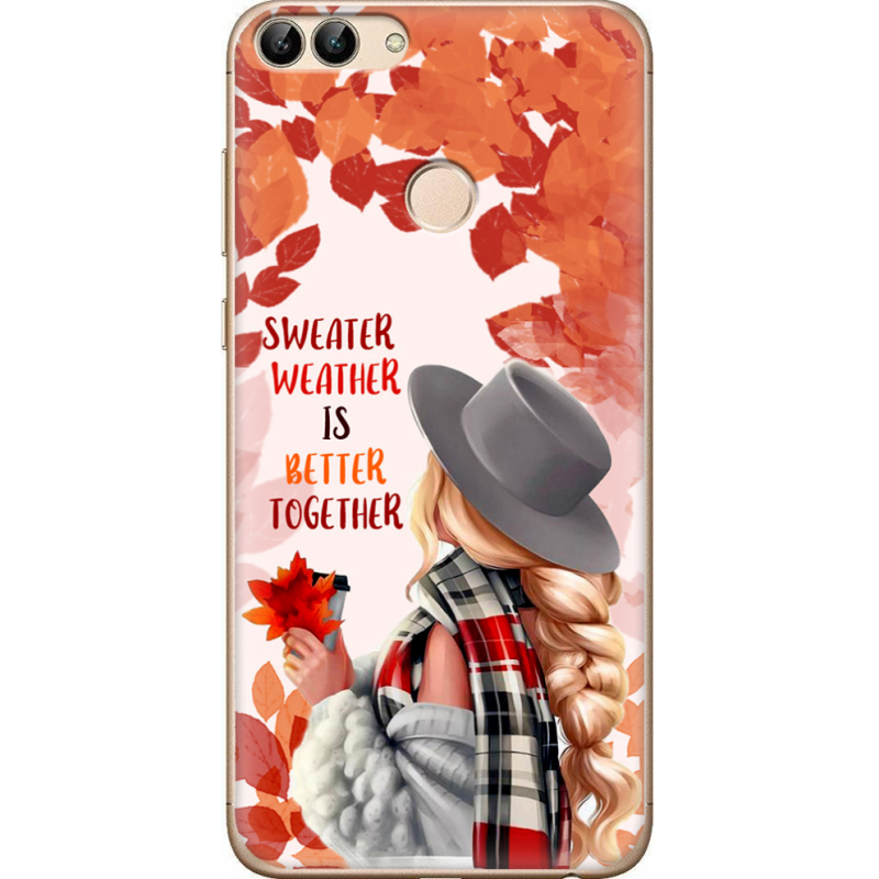 Чехол Uprint Huawei P Smart  Sweater Weather
