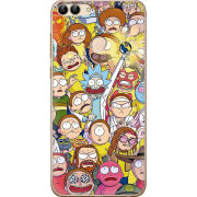 Чехол Uprint Huawei P Smart  Rick and Morty