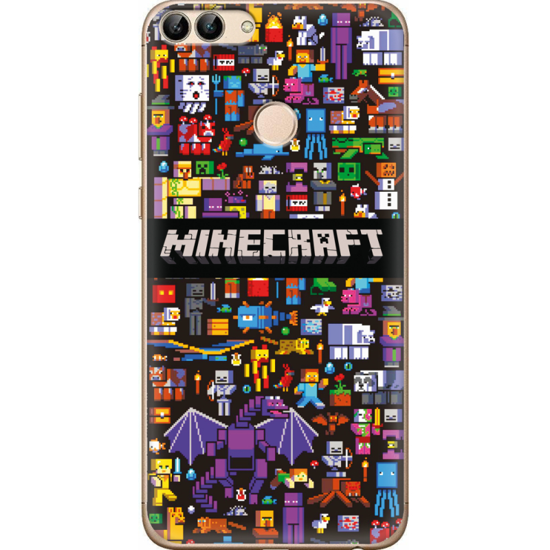 Чехол Uprint Huawei P Smart  Minecraft Mobbery