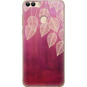 Чехол Uprint Huawei P Smart  Gold Leaves