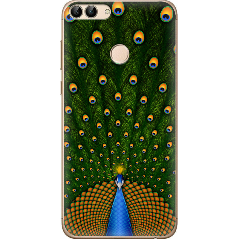 Чехол Uprint Huawei P Smart  Peacocks Tail