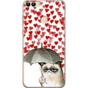 Чехол Uprint Huawei P Smart  Raining Hearts