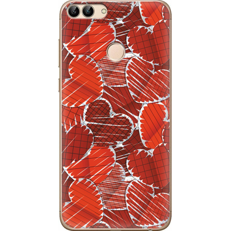 Чехол Uprint Huawei P Smart  Heart Strings