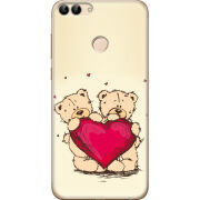 Чехол Uprint Huawei P Smart  Teddy Bear Love
