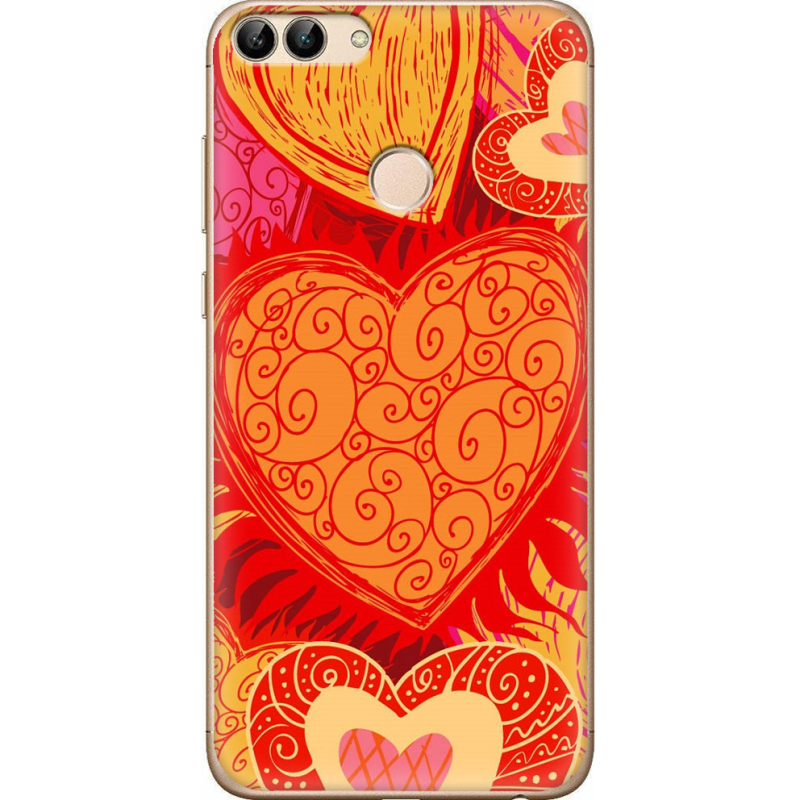 Чехол Uprint Huawei P Smart  Warm Hearts