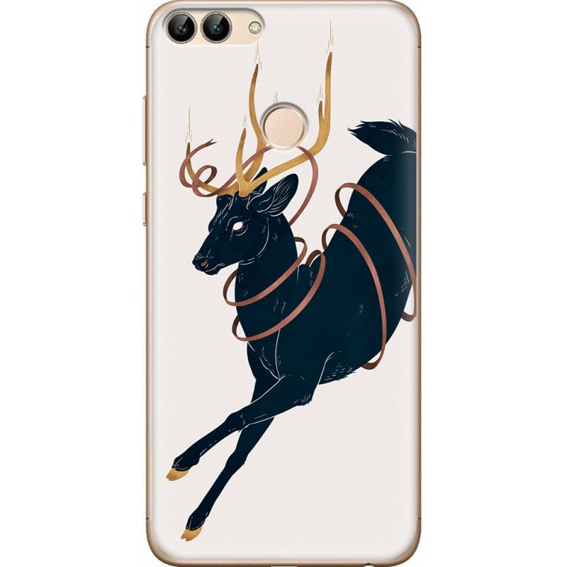 Чехол Uprint Huawei P Smart  Black Deer