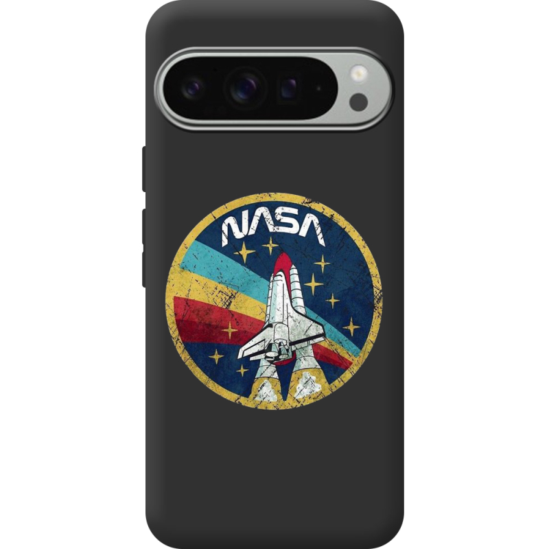 Черный чехол BoxFace Google Pixel 9 Pro XL NASA