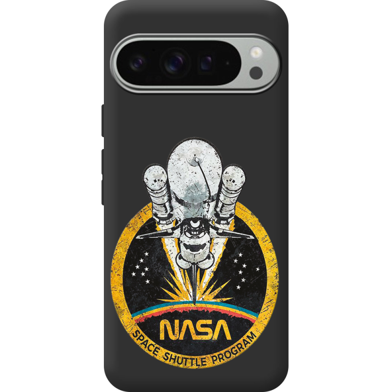 Черный чехол BoxFace Google Pixel 9 Pro XL NASA Spaceship