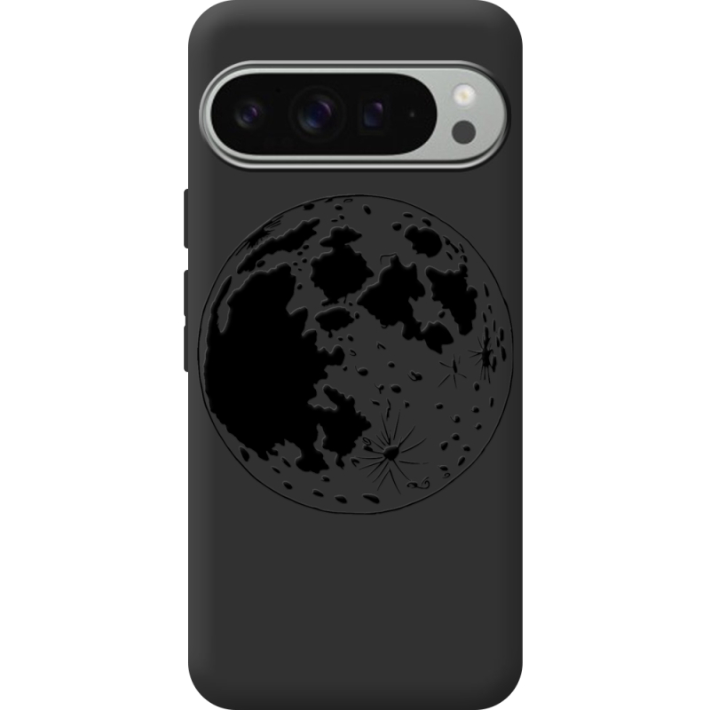 Черный чехол BoxFace Google Pixel 9 Pro XL Planet