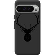 Черный чехол BoxFace Google Pixel 9 Pro XL Deer