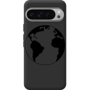 Черный чехол BoxFace Google Pixel 9 Pro XL Earth