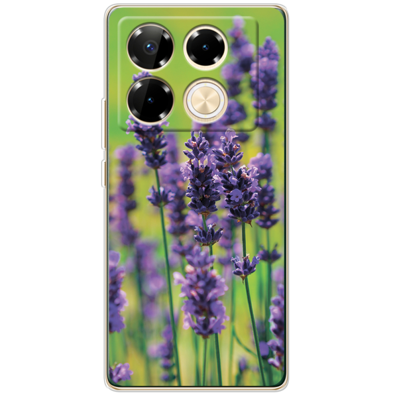 Чехол BoxFace Infinix Note 40 Pro Green Lavender