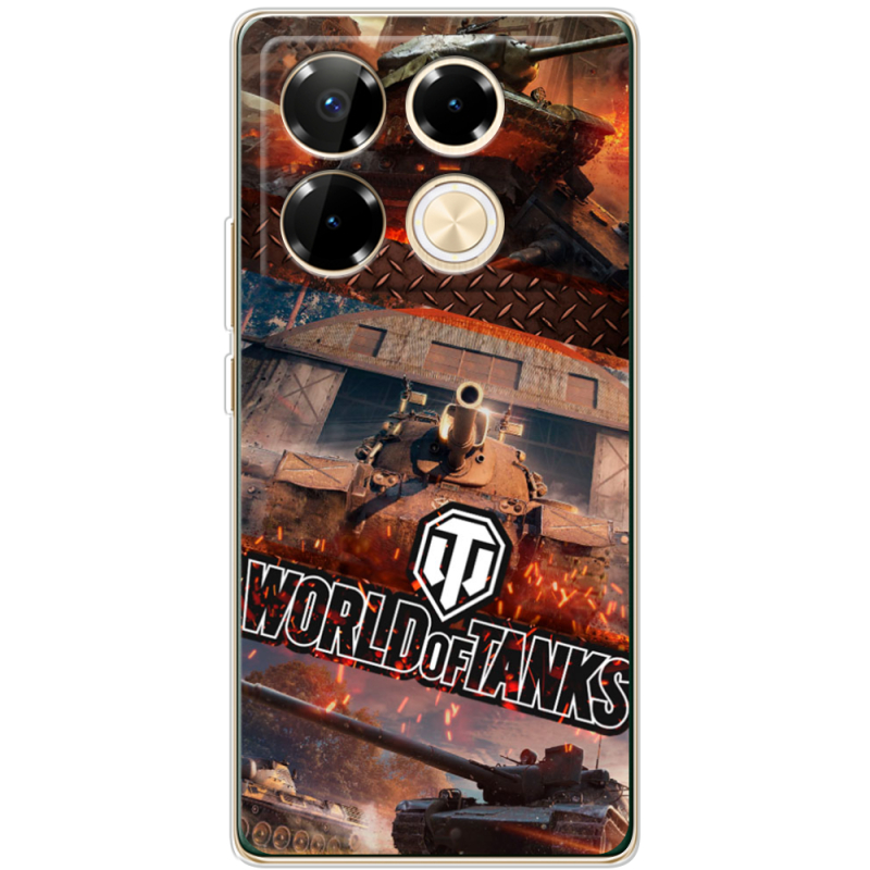 Чехол BoxFace Infinix Note 40 Pro World Of Tanks