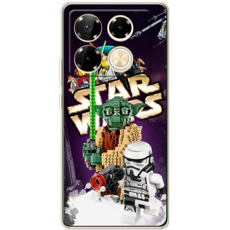 Чехол BoxFace Infinix Note 40 Pro Lego StarWars